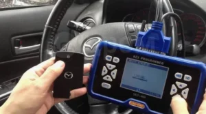 عمل مفتاح سيارة