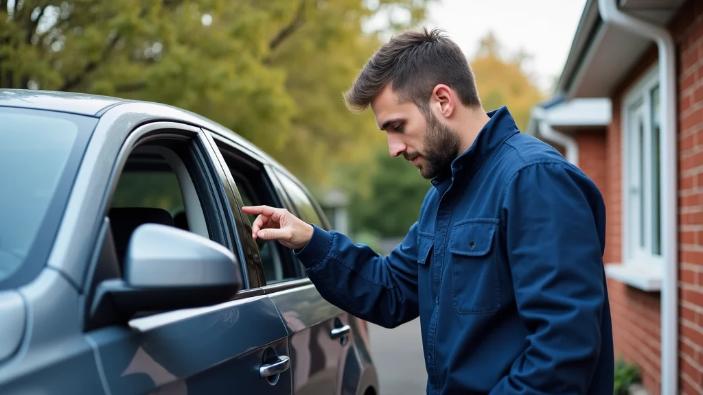 فتح سيارات أمام البيت